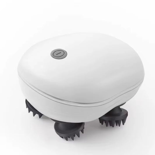 Electric Scalp Massager Head Massager with Vibrator Heated for Relaxation Treatments Migraine Relief Hair Growth Body Massager