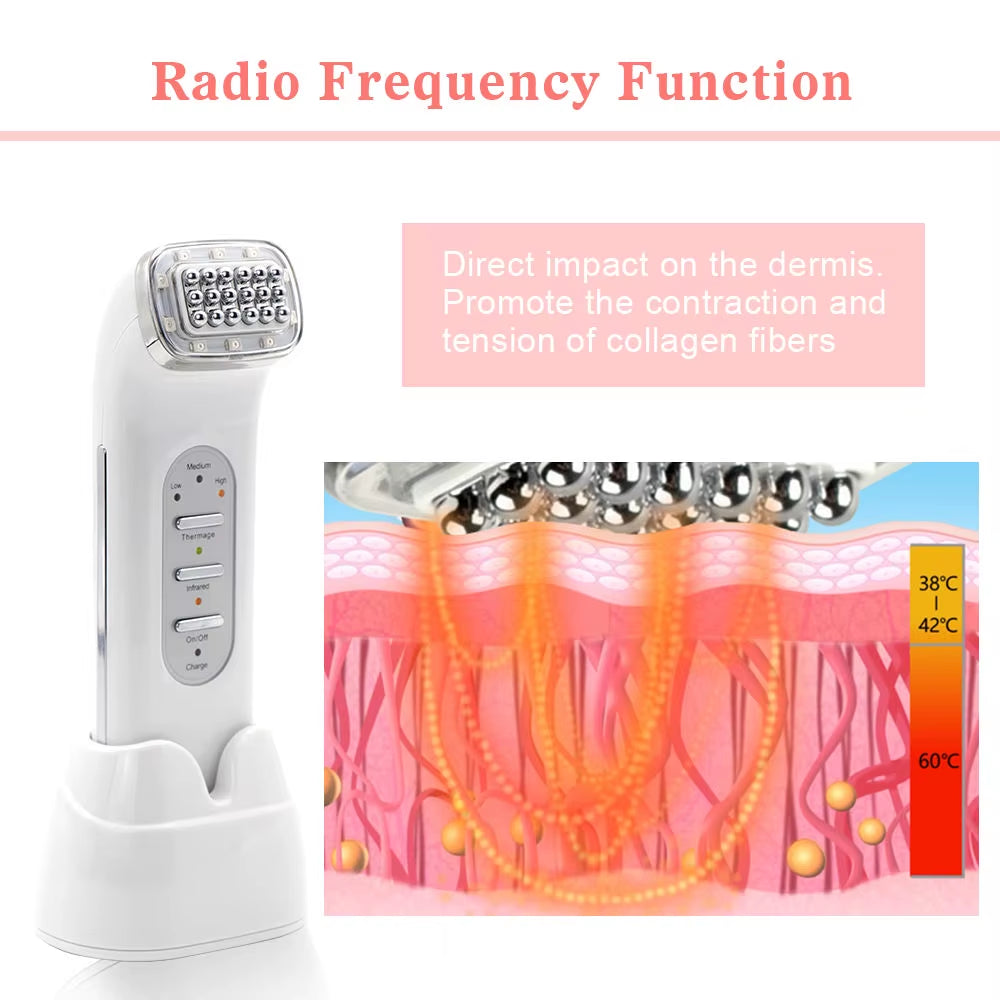 Skin Tightening Facial Lifting Remove Wrinkles Dot Matrix Machine Face Skin Tightening Beauty Device Shrink Pores Tools