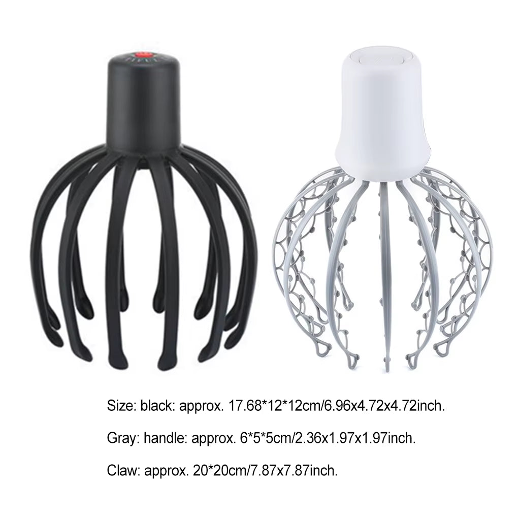 Electric Scalp Massager Vibration Relaxing Head Massage Claw Switchable