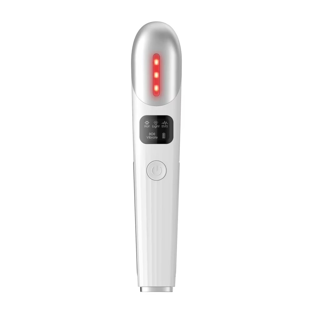 EMS Microcurrent Face Lifting Device Red Light Facial Wand Eye Neck Massager Skin Tightening anti Wrinkle Skin Care Beauty Gift
