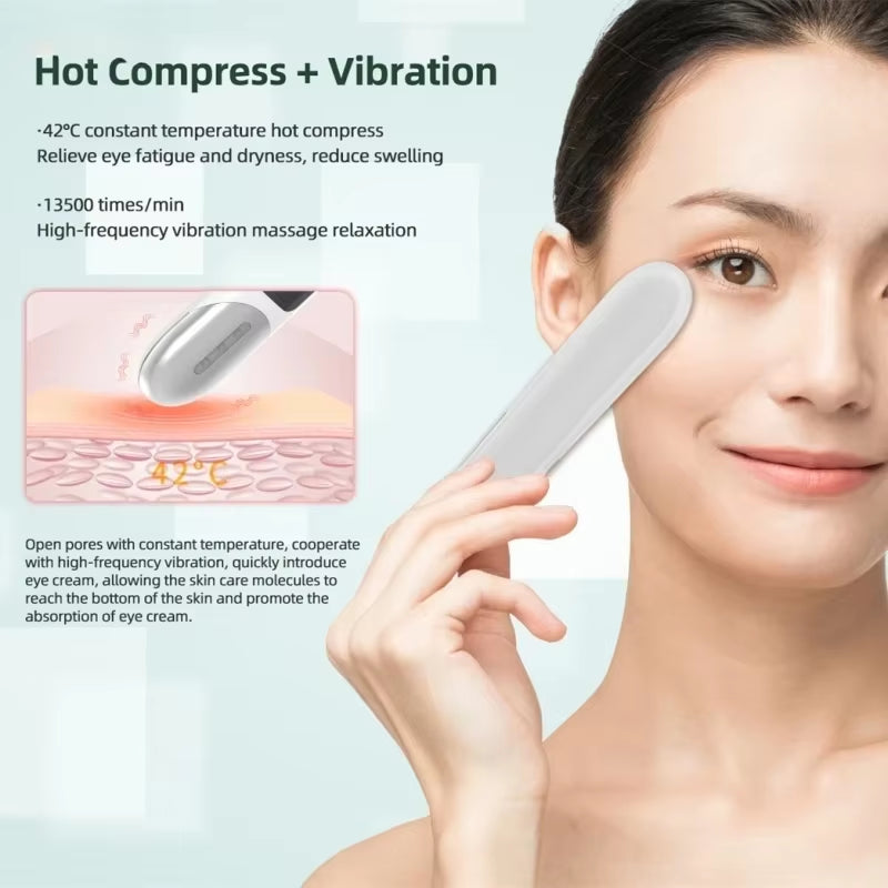 EMS Microcurrent Face Lifting Device Red Light Facial Wand Eye Neck Massager Skin Tightening anti Wrinkle Skin Care Beauty Gift