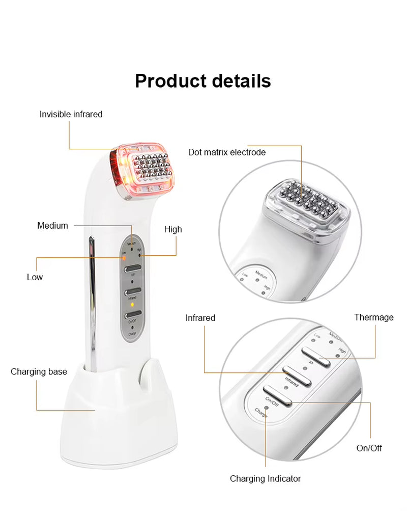 Skin Tightening Facial Lifting Remove Wrinkles Dot Matrix Machine Face Skin Tightening Beauty Device Shrink Pores Tools