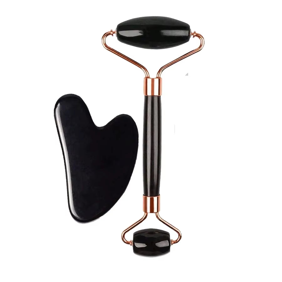 1/2/3Pcs Ice Face Roller Facial Skincare Ice Roller Set,Facial Roller Guasha Facetool Set,Face Massage Roller Lifting Contouring